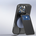 Business Magsafe mobile phone case with magnetic suction and bracket to prevent falling