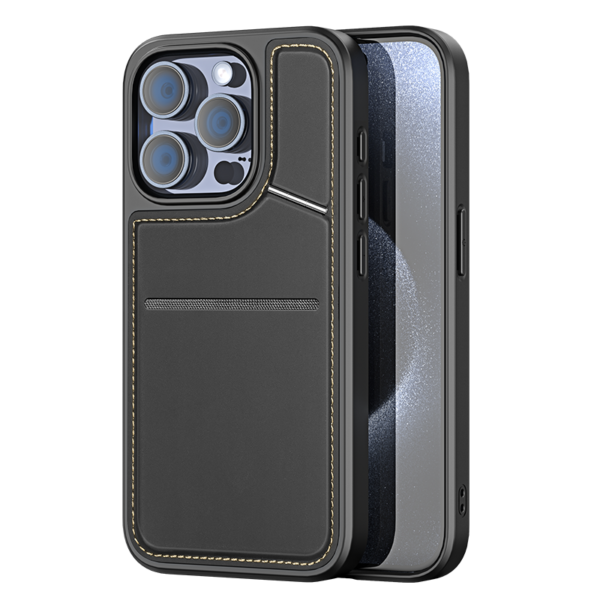 Business Magsafe mobile phone case with magnetic suction and bracket to prevent falling